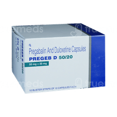 Pregeb D 50/20 Capsule 10